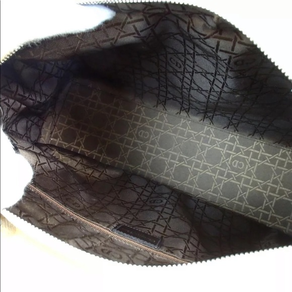 Authentic Dior Lady Dior Tortoise handle canvas BG - Picture 2 of 12